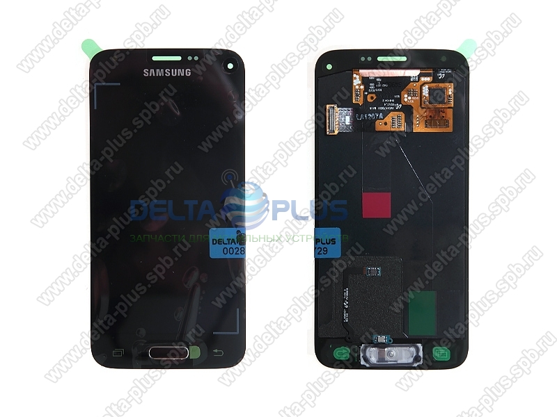 SAMSUNG SM-G800F Galaxy S5 Mini дисплей в сборе с тачскрином (цвет - black)