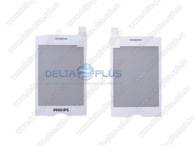 PHILIPS Xenium X503 защитное стекло дисплея (цвет - white)