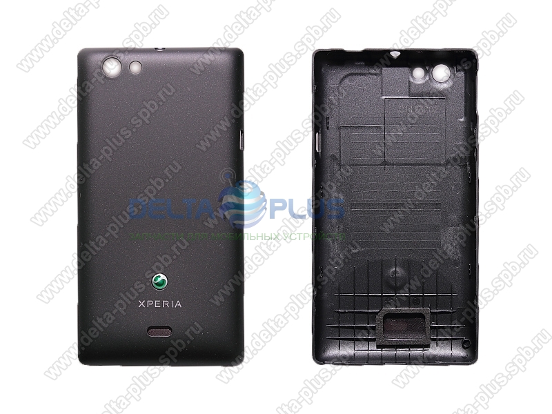 SONY ST23i Xperia Miro крышка аккумулятора (цвет - black)